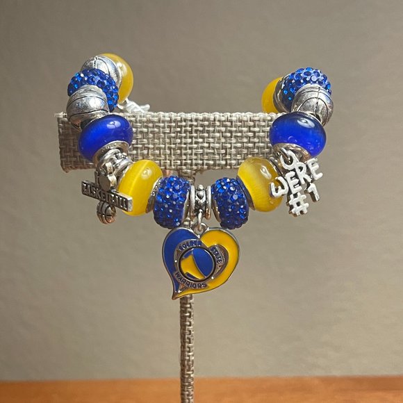 Generic Jewelry - Golden State Warriors Charm Bracelet